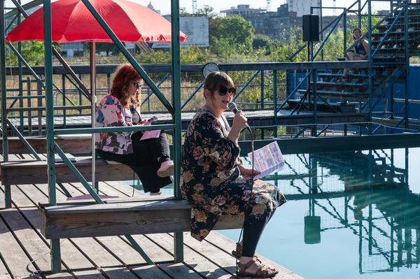 Intervention de Anna Francis et Rebecca Davies sur PIP Project (image: Bea Borgers) Intervention de Anna Francis et Rebecca Davies sur PIP Project (image: Bea Borgers)